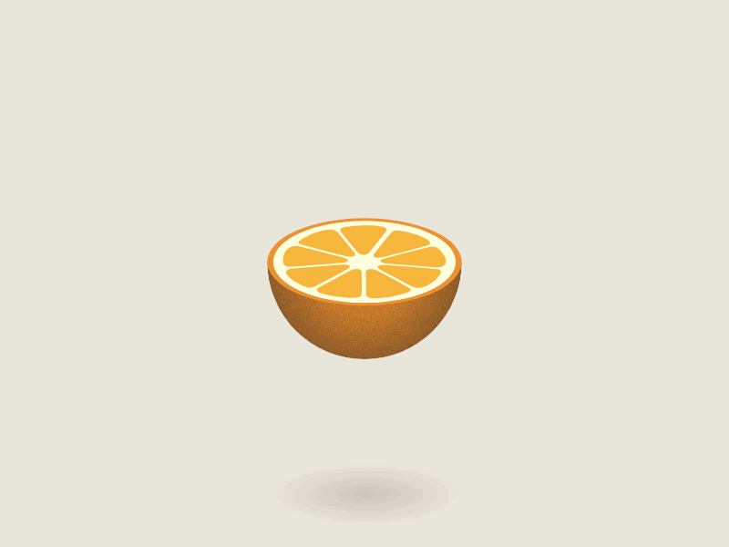 3D SVG Orange 🍊