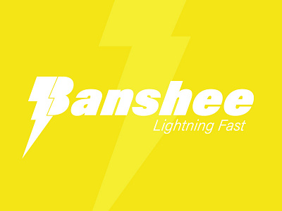 Banshee Logo ag agriculture banshee corn crops farming lightning logo soybeans wheat