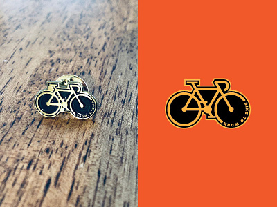 Bike to Work Day Enamel Pin bicycle bike btwd enamel enamelpin fortcollins pin