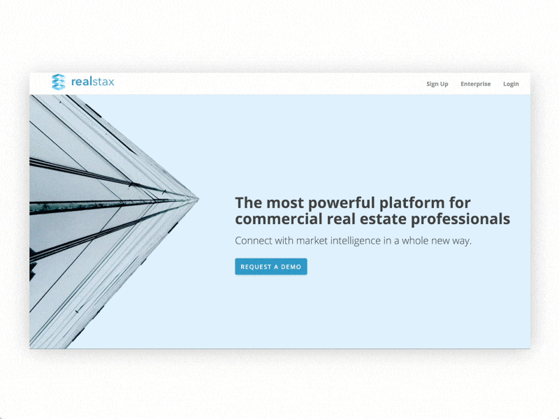 Realstax Website animation app design layout ui webdesign website