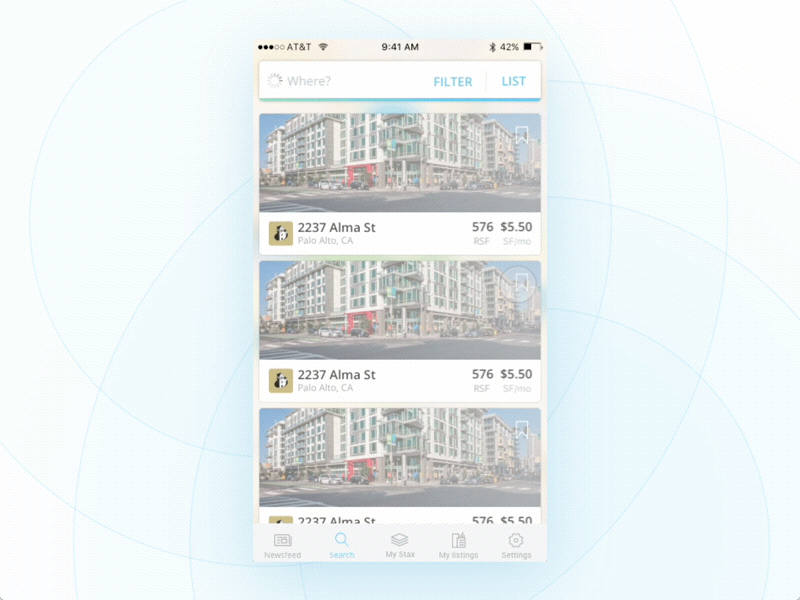 Modal Animation design android motion ios gif mobile animation ui
