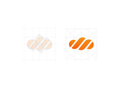 Cloud Exploration brand branding icon illustration lines logo minimal