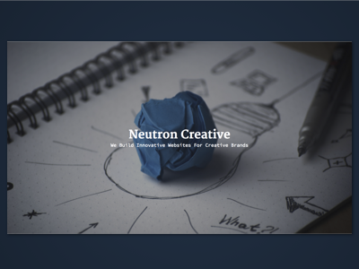 Neutron Creative Website