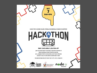 RMHC hackathon flyer