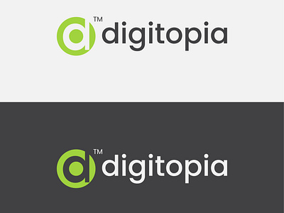 D letter logo for Brand identity