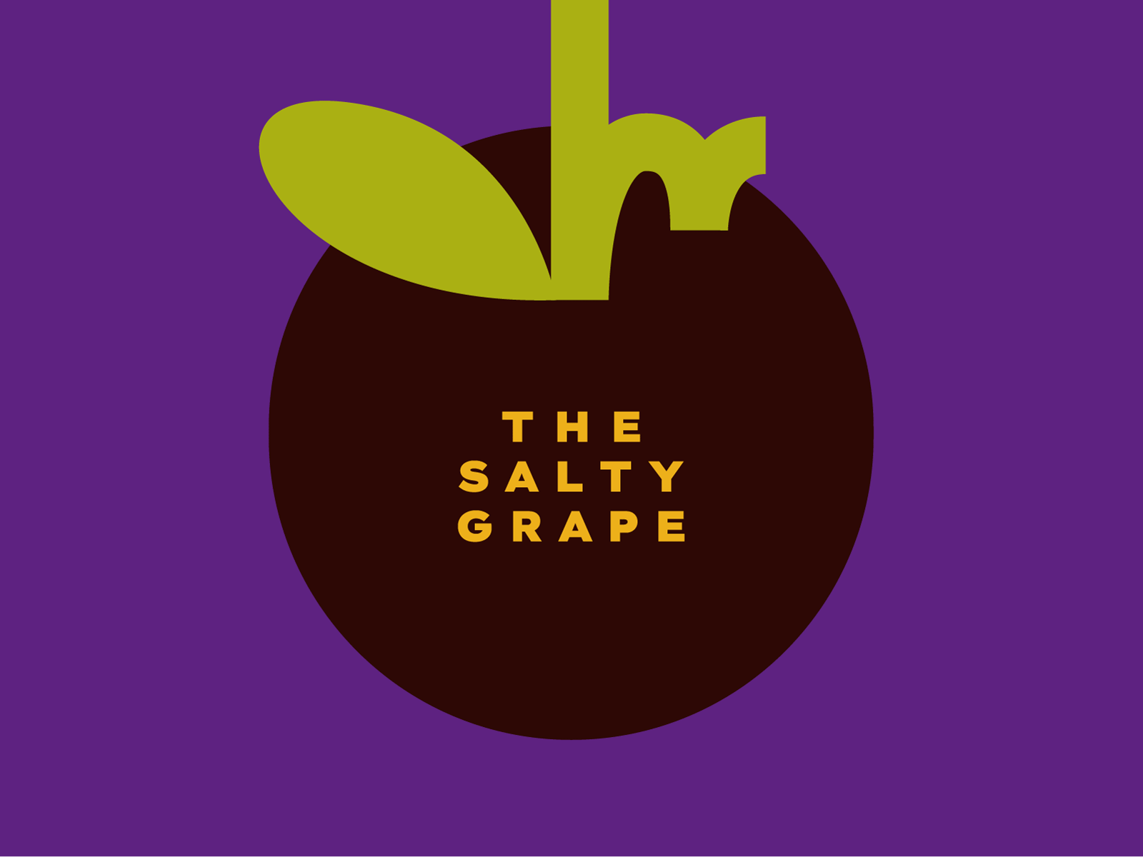 the salty grape fruit grapes logo reviews somm sommelier vineyard vino wine wine bottle winery