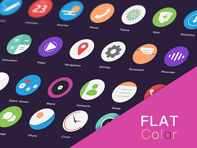 Flat Color flat