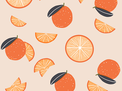 vintage orange background