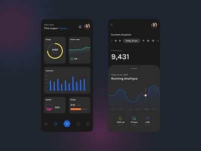 Fitness App UI