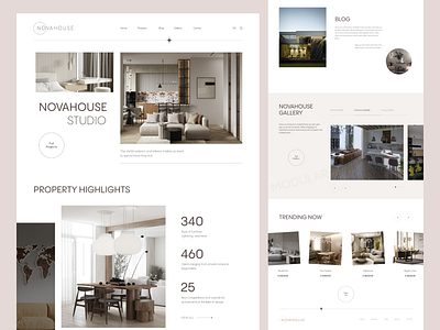 NOVAHOUSE - Landing Page