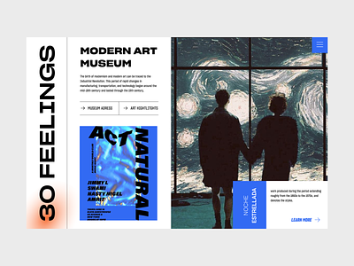 Modern Art Museum 3d animation app application branding color design graphic design illustration logo modern motion graphics nft popular trend ui ux vector web