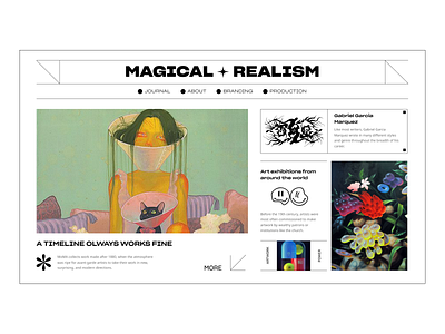 Magical Realism 3d animation app application art branding color design graphic design illustration logo modern motion graphics nft popular style trending ui ux vector