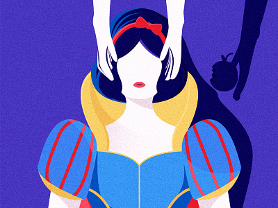 Snow White design illustration