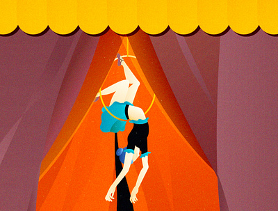 circus design illustration