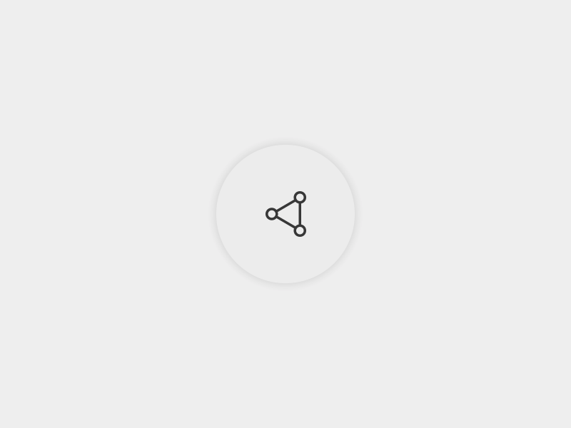 Share Button Animation by LetUsCreateSomething on Dribbble