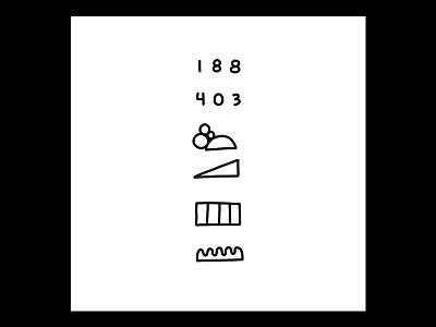 "188 403" Album Cover