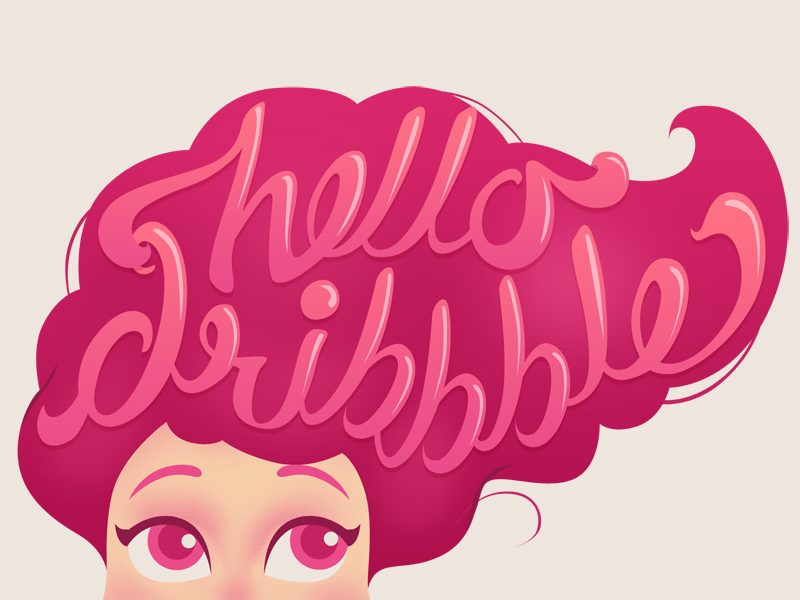 Hello Dribbble - Debut Shot