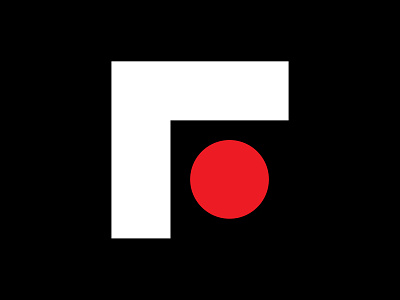 Filmotekë brand f film letter logo mark mono monogram photography rec record symbol