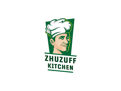 Chef Logo chef face kitchen logo mascot portrait symbol