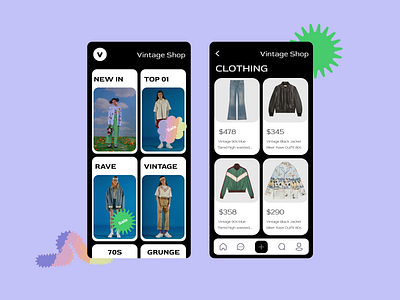 Clothes App/Mobile 3d animation app appdesign art branding brutal color design illustration logo mobile mobileapp shop ui