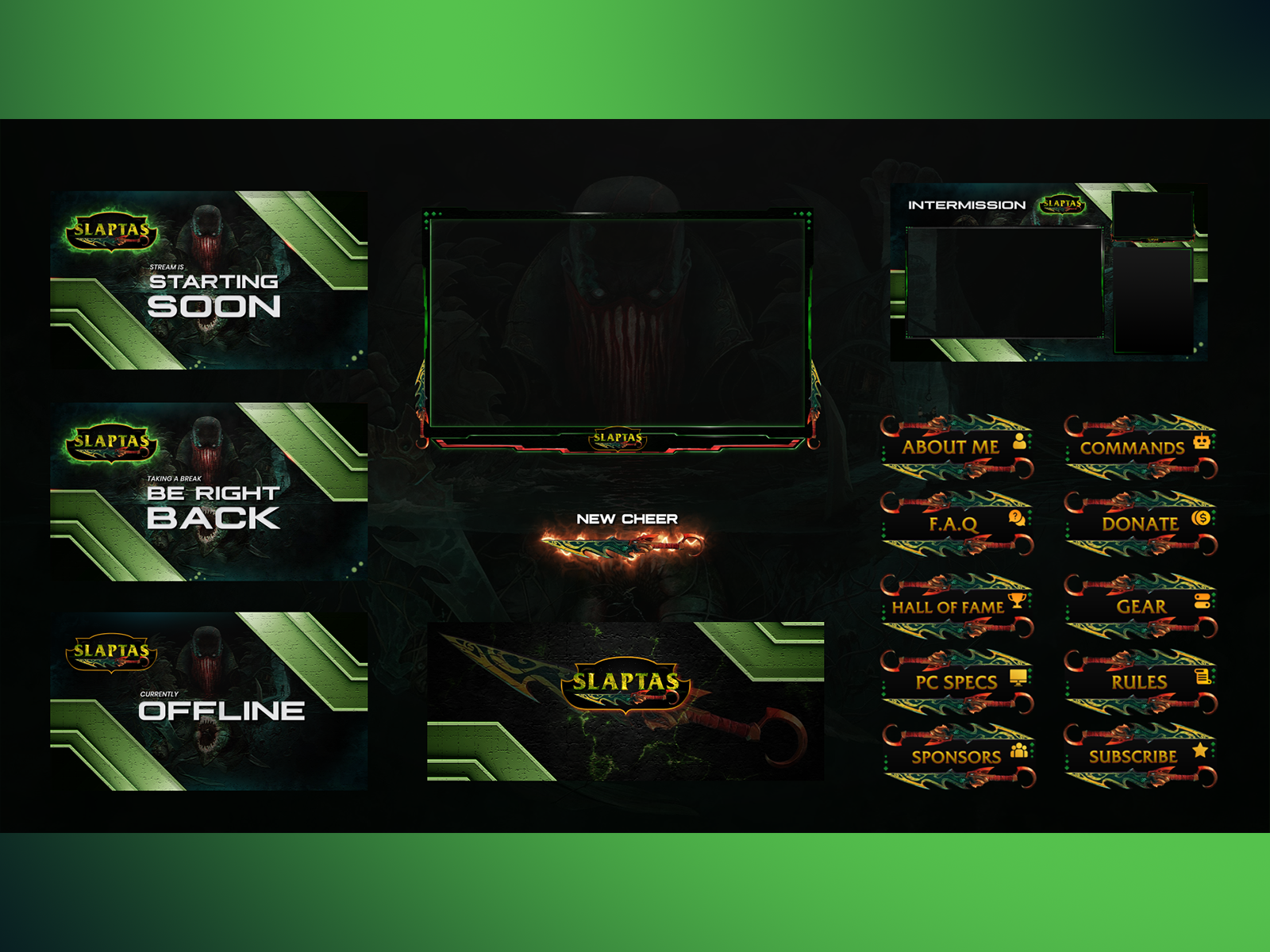 League of Legends - Pyke Themed Twitch Streaming Overlay Pack by ...