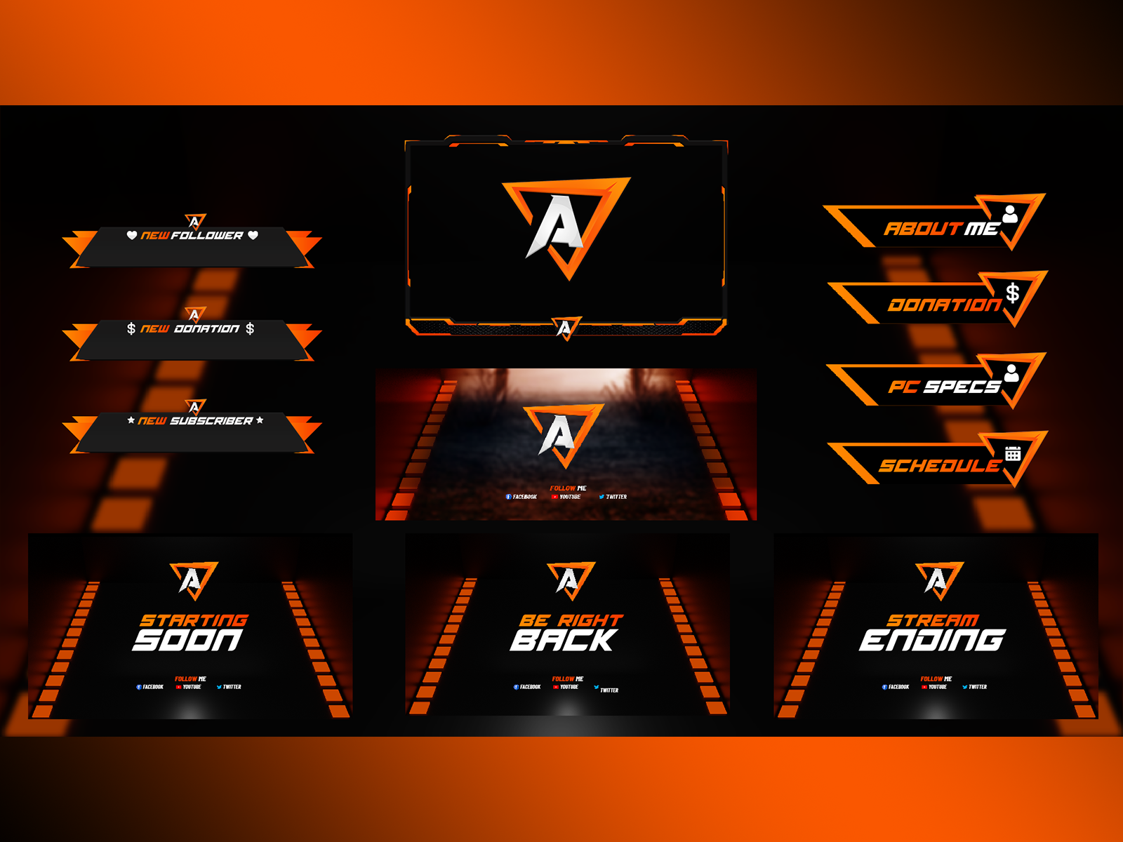 Orange Box - Twitch Designs