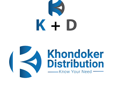 KD Logo design branding company logo creative logo design distribution logo graphic design kd logo logo unique logo vector