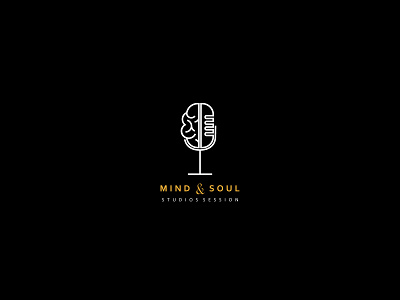 Mind And Soul branding cofeelogo design graphic design illustration logo podcast