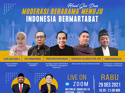 Moderasi Beragama Flyer