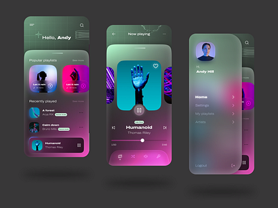 Music Player App - Daily UI 009