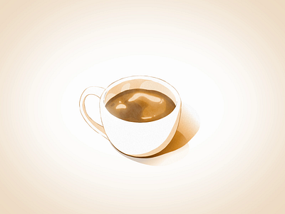 Coffee Time ☕ 2d 2d animation animation coffee design gif graphic graphic design illustration motion graphics