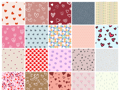 Seamless Heart Pattern