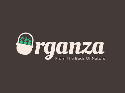 Organza logo design app branding design food icon illustration logo logodesign type vector