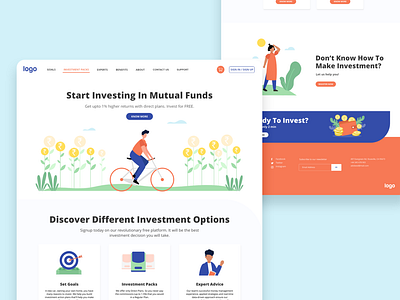 Investment Landing Page