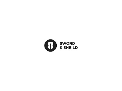 Sword & Shield Logo Design gotham graphic design logo design sword shield