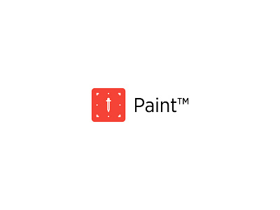 Paint Logo Design app gotham graphic design icon identity design logo design paint