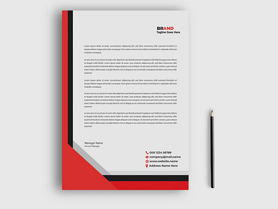 Creative Simple Letterhead Template