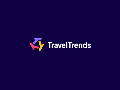 Travel Trends Modern Logo Design