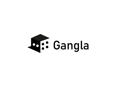 Gangla Logo Design best logo branding community logo creative logo design dice dice logo gang logo identity design logo logomark minimal team logo trending trendy logo