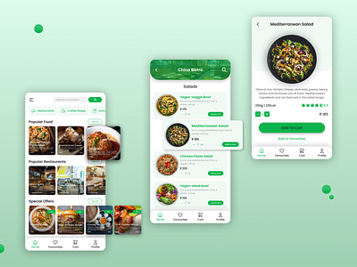 Food ordering mobile app design app design ui ux