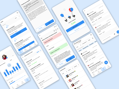 Learn Code App - Code learning application app design ui ux
