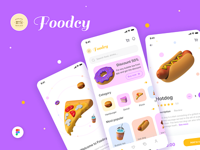 Food Order App app design ui