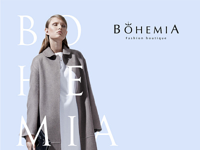 Bohemia 2019 brand branding clean clothes shop design fashion flat free identity logo logotype new typography vector