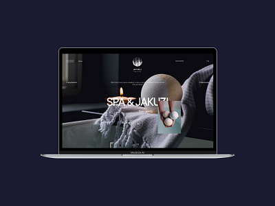 Shpyci 2020 bukovel buttons clean design homepage homescreen hotel jakuzi slide spa style trends typography ui ux website