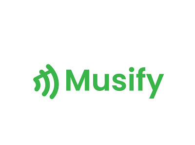 Musify Logo branding graphic design logo logo design logotype modern logo music logo musify musify logo shot