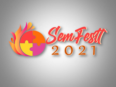 Official logo for National Webinar Semfestt 2021 design event flat icon graphic design icon infographic logo photoshop vector webinar