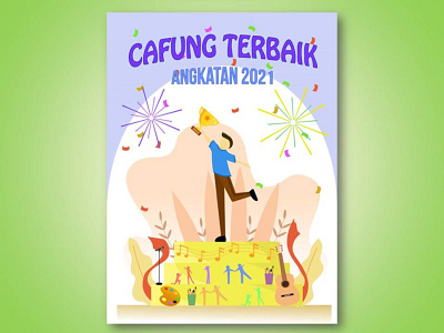 Award Poster for best cafung (Best Member) 2021, Seni Theatrisic