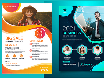 Business flyers template of adobe illustrator adobe illustrator design branding business template design flyer flyer design flyer illustrator flyer template illustration vector