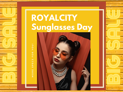 Sunglasses day life BANNER