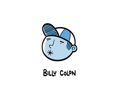 Billy Colon character design graphic design hand drawn illustration illustrator